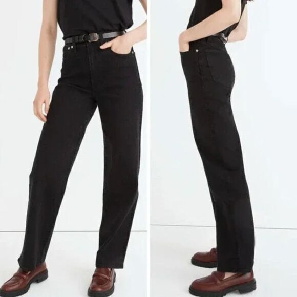 NEW Madewell The Perfect Vintage Wide-Leg Jean Belmere Wash, 32 - Picture 2 of 16